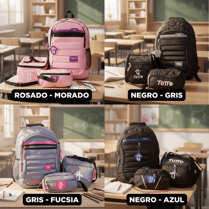 COMBO MALETA + LONCHERA + CARTUCHERA